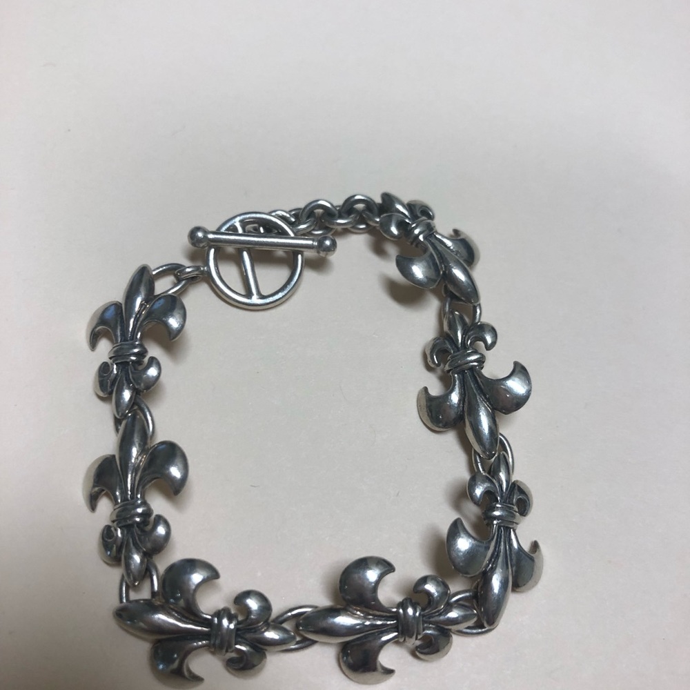 Mignon Faget fleur de lis bracelet